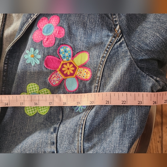 Tommy Hilfiger Y2K Jean Jacket Sz 16 - Picture 8 of 10